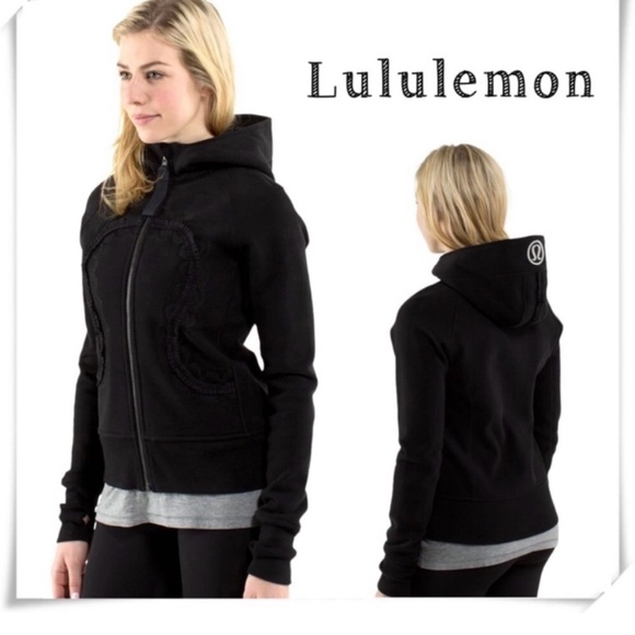 SCUBA HOODIE Lululemon *Lux Ruffle Black* SIZE 6
Limited Edition Hiver 2013 - Picture 7 of 13